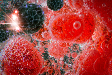 Aids Virus Macro Concept