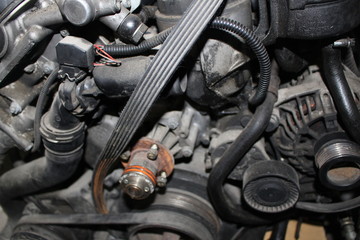 moteur de voiture