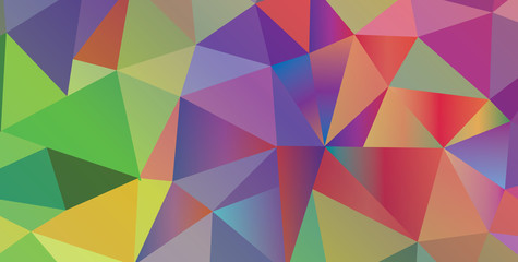 Mardi Gras Carnival, Music Festival, Masquerade poster, Holiday invitation triangle pattern design. Abstract Multicolored gradient futuristic festive background.