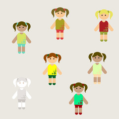 little girls collection set