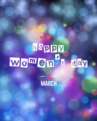 8 march - woman's day
