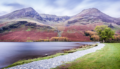 Buttermere in the District Lake amazing landscape