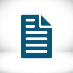 file icon stock vector illustration flat design