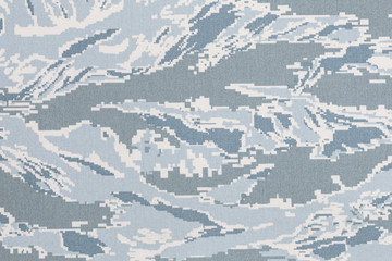 US air force tigerstripe digital camouflage fabric texture background