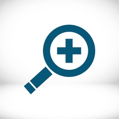 search icon stock vector illustration flat design