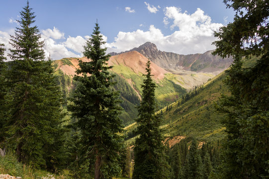 County Rd 8, Ophir Pass, From Silverton to Telluride, CO, USA