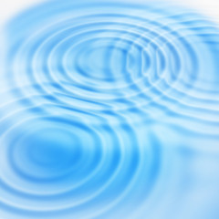 Background with abstract round water ripples