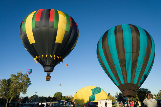 Balloon festival at Mancos near Mesa Verde NP