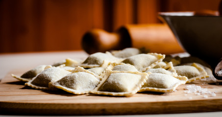 italian home.made ravioli