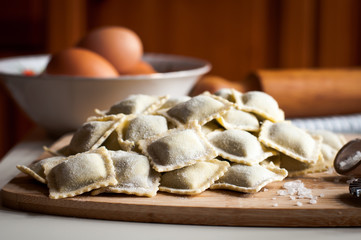 italian home.made ravioli