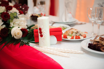  wedding banquet in a restaurant