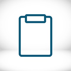 checklist  icon stock vector illustration flat design