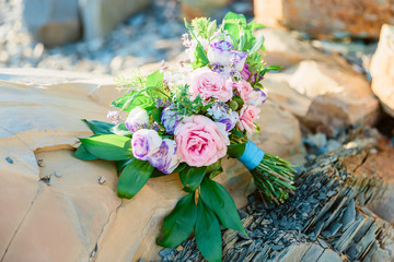 Beautiful bridal bouquet. Wedding bouquet