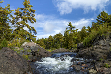 Waterfall French River
