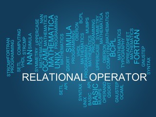 Relational operator