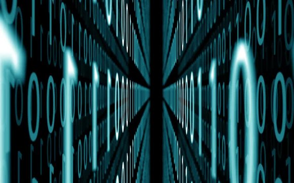 digital binary data background, 