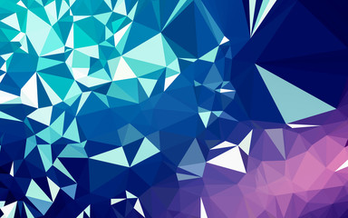 Abstract low poly background, geometry triangle