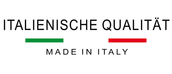 Italienische Qualität - Made in Italia - obrazy, fototapety, plakaty