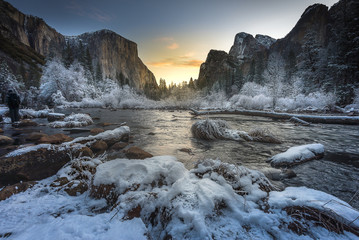 Landscape of Yosemite National Park