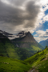 Scenic view in Glacier National Park