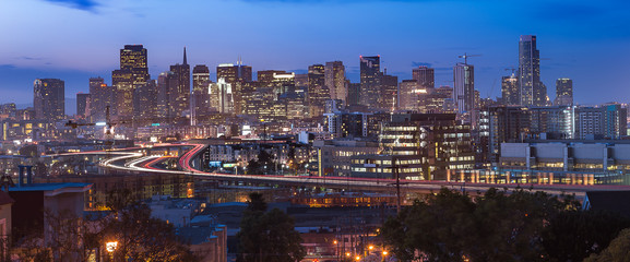 Fototapeta premium San Francisco Skyline