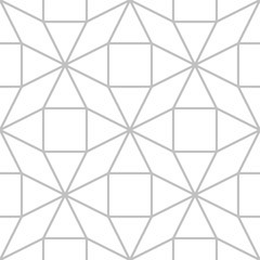 Editable Seamless Geometric Pattern Tile