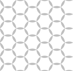 Naklejka premium Editable Seamless Geometric Pattern Tile