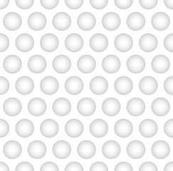 Interesting Concave Ball in White Color Background