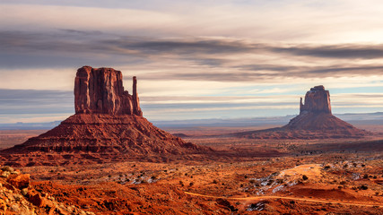 Mitten Buttes in Monument Valley