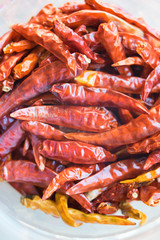 dried chilli background