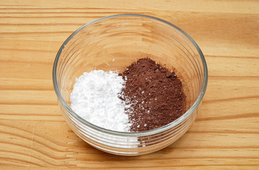Sugar and cocoa