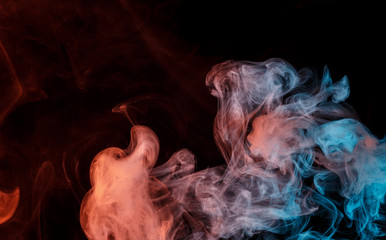 Abstract smoke Weipa. Personal vaporizers fragrant steam. Concept of alternative non-nicotine...