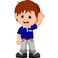 cute boy cartoon