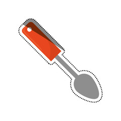 Kitchen cook utensil icon vector illustration graphic design