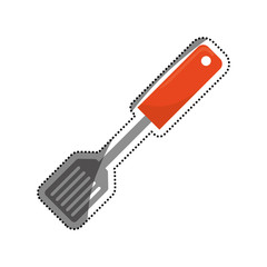 Kitchen cook utensil icon vector illustration graphic design