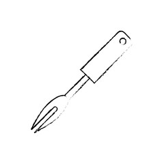 Kitchen cook utensil icon vector illustration graphic design