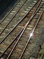 Fototapeta premium 流山線の線路