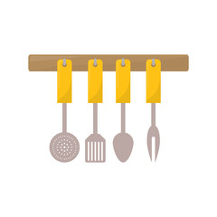 Kitchen cook utensil icon vector illustration graphic design