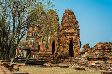 AYUTTHAYA, THAILAND  Ruins and Antiques  at the Ayutthaya Historical Park 