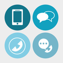 call center service communication vector illustration eps 10