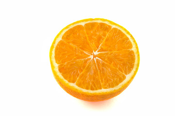 orange isolated on white background