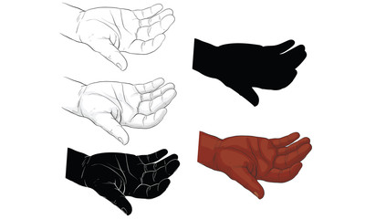 hand action, hand activity, hand signal