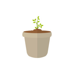 Nature plant ecology icon vector illustration graphic design