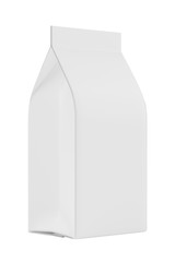 Blank boxes. Retail package mockup. Isolated on white. 3d rendering