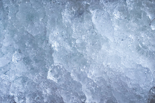 Crushed ice pattern background