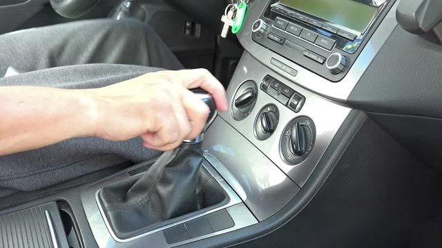 Driving Car Shifting gears