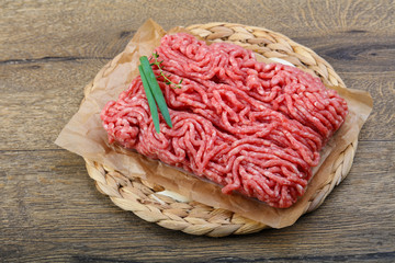 Minced beef