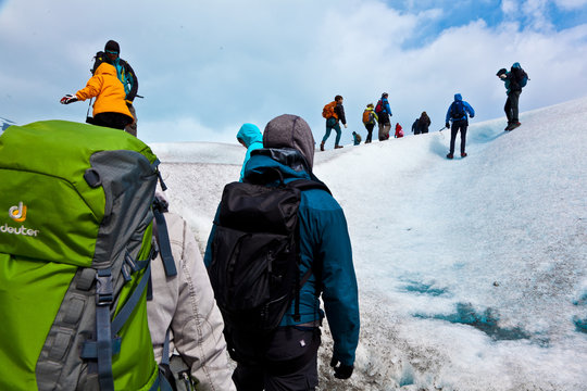 Gletscherwanderung in Patagonien