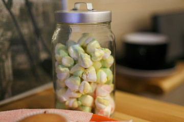 delicious marshmallows at the bank