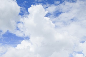 blue sky and cloud beautiful colorful in nature with copy space for add text